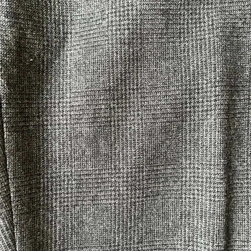 J. Crew Glen Plaid 1035 Trouser in Charcoal - Picture 2 of 7